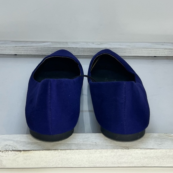 Purple suede ballet flats - Picture 7 of 7